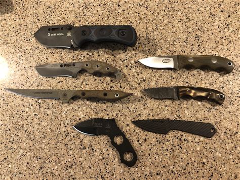 NKD x7. Went to the gun/knife show today and just couldn’t help myself