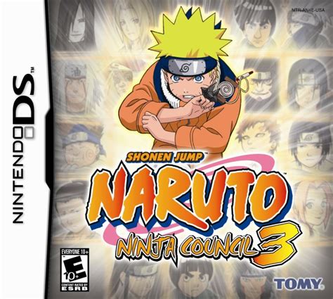 Naruto Ninja Council 3 Ds Game