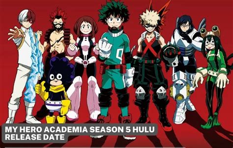 My Hero Academia Season 5 Hulu Release Date Status And All That You