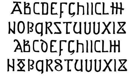 Anglo Saxon Project Font By Sdfonts Fontriver