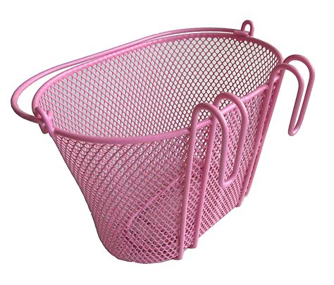 Biria Basket With Hooks Pink Front Removable Wire Mesh Small Kids