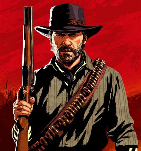 Self Portrait In Illustrator Red Dead Redemption Style Yes Im A