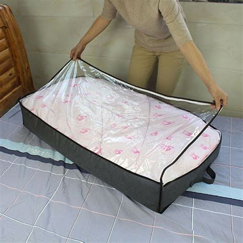 2x Large Under Bed Storage Bag Duvet Pillow Laundry Clothes Organiser