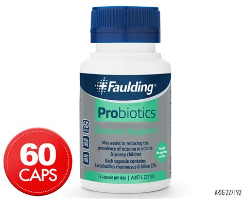 Faulding Probiotics Eczema Support 60 Caps Au