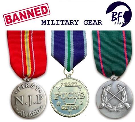 In the course of us military service the acronym bravo foxtrot has been used in place of the words buddy f**ker when referencing an individual or individuals who attract unwanted attention to themselves or the. Chris Albert on Twitter: "Funny Banned medals from Blue ...