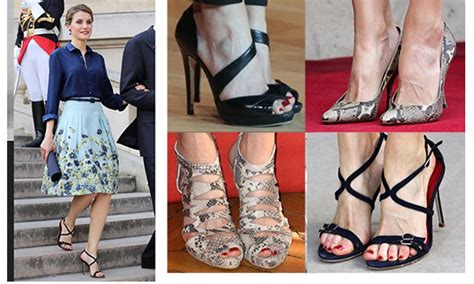 Queen Letizia Of Spains Shoe Collection 14 Pairs Of Royally Killer Heels