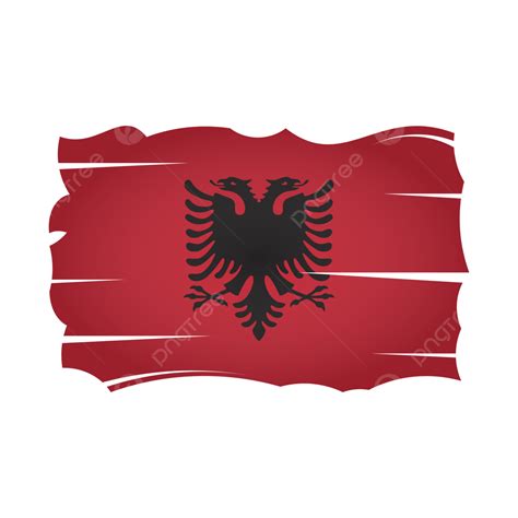 Albania Flag Vector Hd Images Albania Flag Png Vector Design Albania Flag Png Png Image For