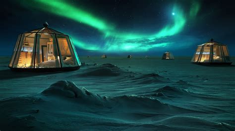 Igloos In The Arctic