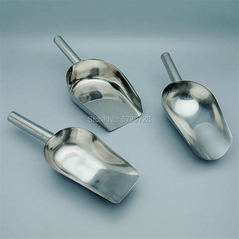 1pc Stainless Steel Sampling Shovel Spoon Sampler Solid Sampler