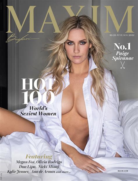Paige Spiranac Named Sexiest Woman Alive On Maxim Hot