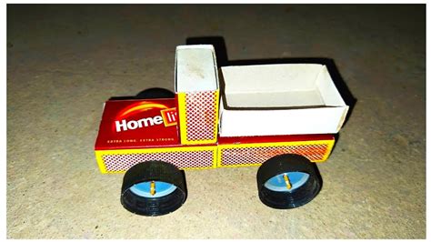 How To Make Mini Lorry Truck At Home Small Matchbox Toy Truck