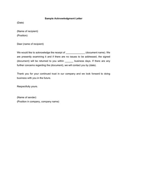 In this article we will bring you a template of the acknowledgement. 31+ Acknowledgement Letter Templates - Free Templates in ...