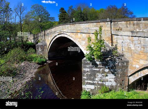 Stone Bridge Over The River Nidd Pateley Bridge Nidderdale Yorkshire