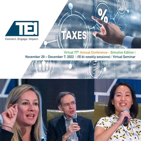 Tax Executives Institute On Linkedin 77th Annual Conference Simulive