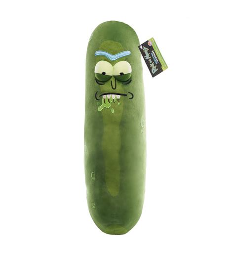 Rick And Morty Pickle Rick 45cm Plush Visiontoys