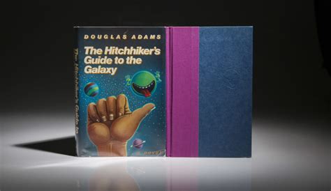 When my advanced (c1) class told me they wanted to do some reading, i thought hitchhiker would be perfect. The Hitchhiker's Guide to the Galaxy - The First Edition Rare Books