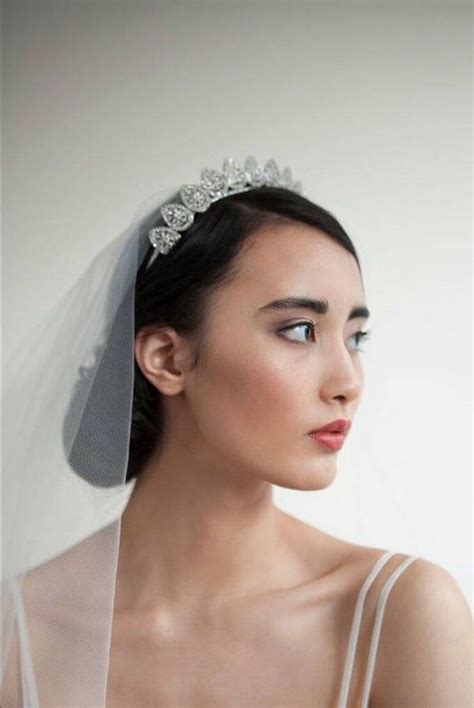 1930s Wedding Headpiece Antique Style Tiara Silver Crystal Etsy