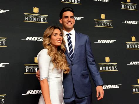 Marcus Mariota And His Girlfriend Kiyomi Cook On The Red Carpet A