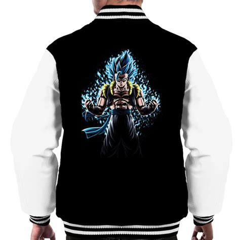 How could you like gogeta over vegito it's simply preference. (Medium, Black/White) Gogeta Dragon Ball Z Fusion Reborn Men's Varsity Jacket on OnBuy