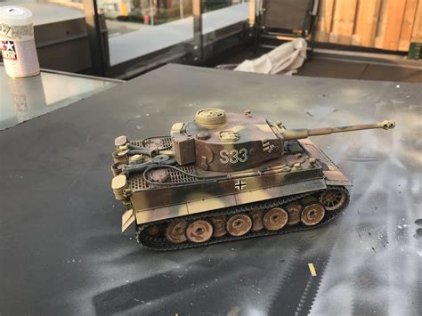 Second Armour Build Tamiya Tiger I 135 Things Falling Into Place