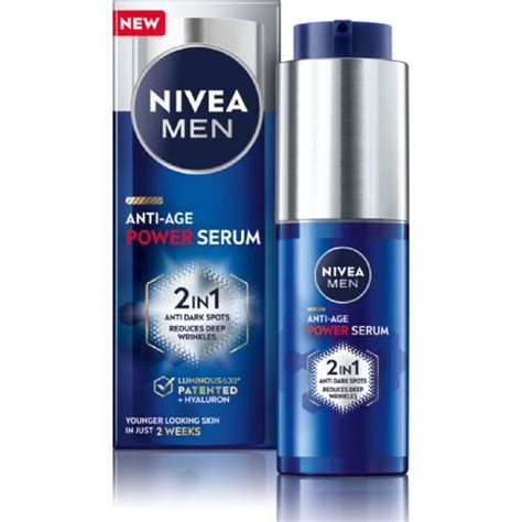 NIVEA MEN Anti Age 2IN1 Power Serum Reviews Home Tester Club