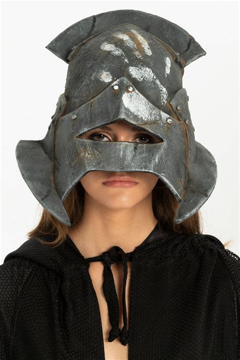 Uruk Hai Helmet Lord Of The Rings Inspired Etsy