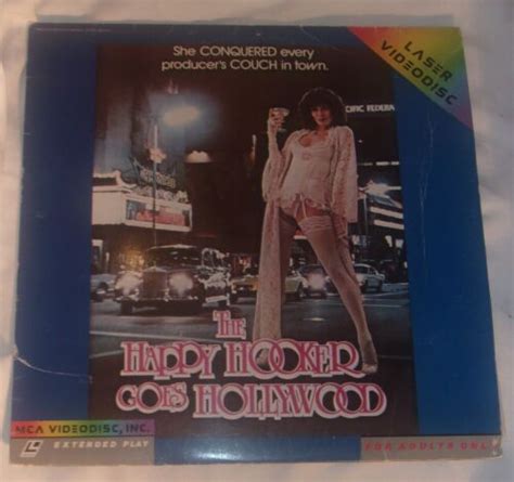 The Happy Hooker Goes Hollywood Laser Disc Has Some Wear Ebay