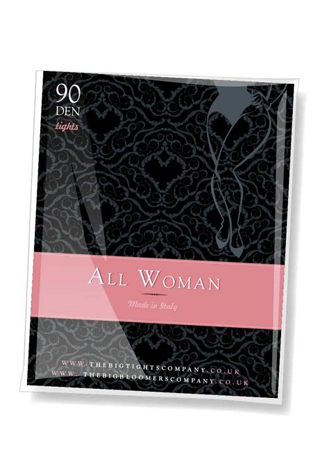 All Woman 90 Denier Tights Uk18 32 The Big Bloomers Company