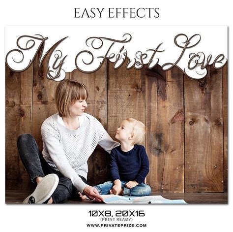 My First Love Easy Effects Christmas Props Photoshop Photography