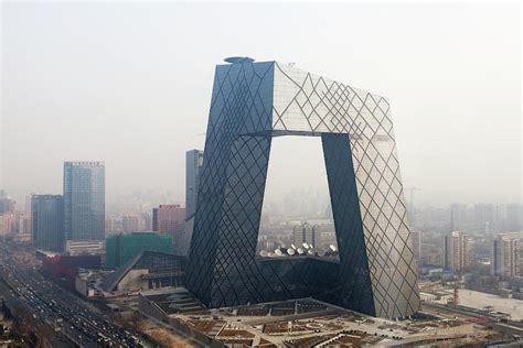 Beijing Cctv Tower Rem Koolhaas Photograph By Eric Gregory Powell