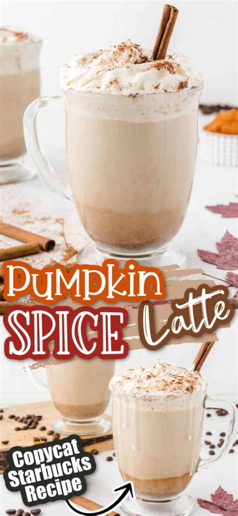 Homemade Pumpkin Spice Latte Starbuck Copycat Recipe Princess Pinky