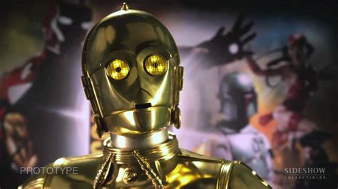 He went on to perform the character, both his voice and body in the suit, for all the episodic star wars films produced. C-3PO Life-Size Bust - YouTube