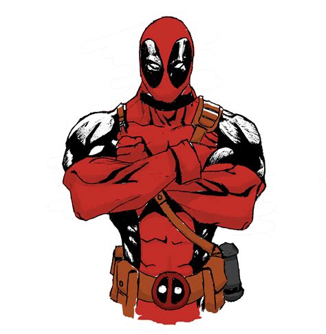 Deadpool Drawing Free Download On Clipartmag