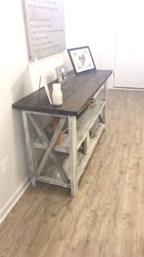 Rustic fan styles, including modern and traditional farmhouse fans, galvanized ceiling fans, industrial caged fans and distressed styles, celebrate the. Rustic Wooden Buffet Table, Rustic Console Table ...