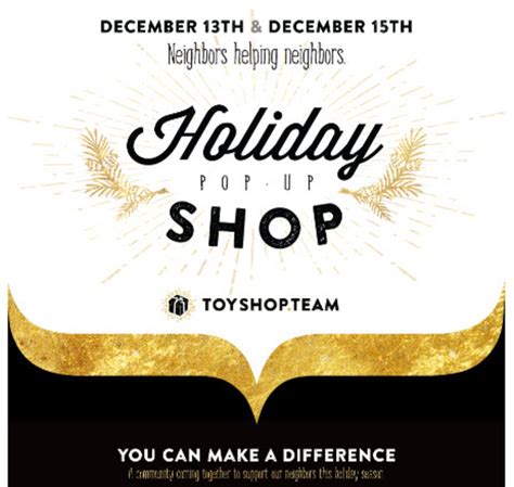 Holiday Pop Up Shop Needs Toys Livermore Ca Patch