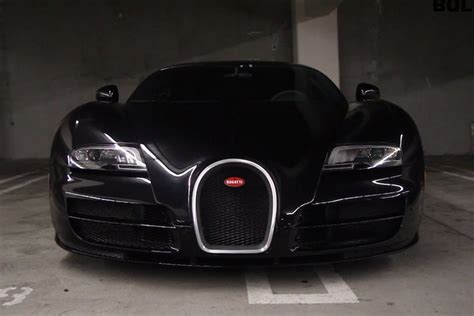 That's only a $600,000 hit in depreciation for a car that hasn't been driven. Hear and See This Stunning Black Bugatti Veyron
