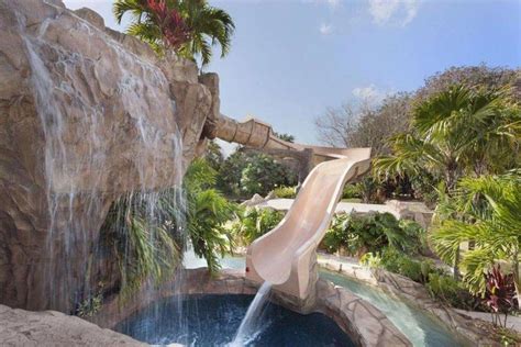 This 8 Million Mansion Has A Backyard Waterpark Water Park Pool