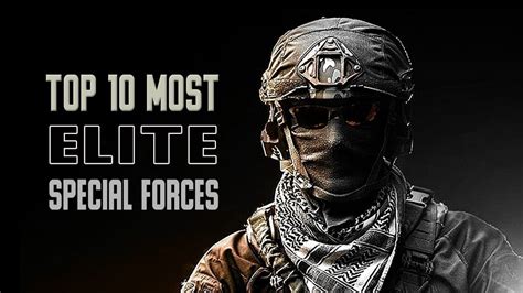 10 Most Elite Special Forces In The World 2019 Youtube Мир