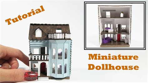 Diy Miniature Dollhouse Tutorial Youtube