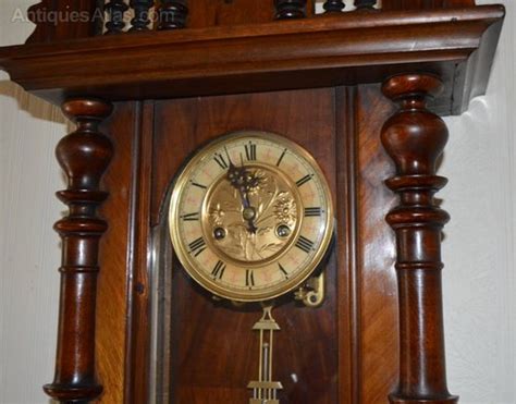 Antiques Atlas A Vienna Spring Driven Wall Clock