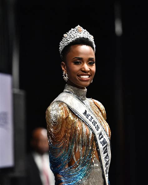 Zozibini Tunzi Miss South Africa Crowned 2019 Miss Universe