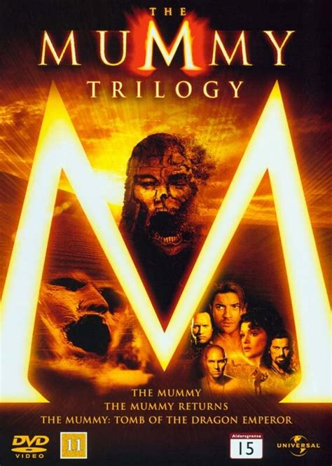 the mummy trilogy mumien 1 2 the mummy returns 3 tomb of the dragon emperor dvd film