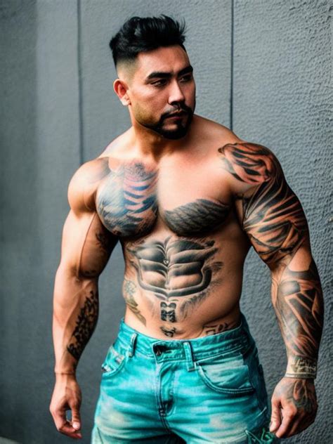 Tattooed Shirtless Samoan Hunk In J Opendream