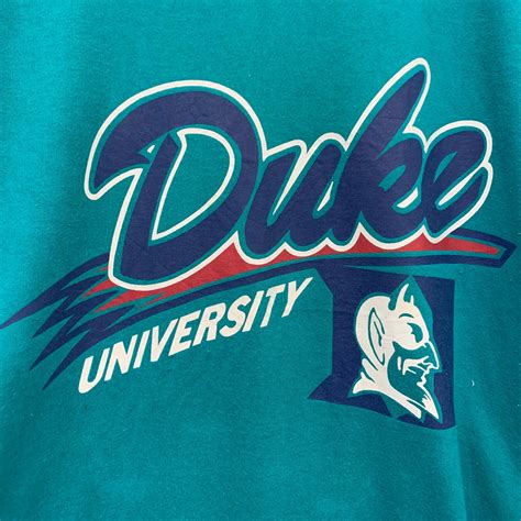 Vintage Duke University T Shirt Size Medium Etsy