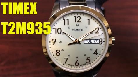 Timex South Street Sport Two Tone Expansion Band Watch T2m935 Youtube