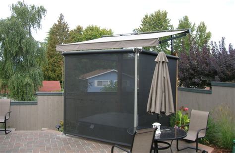 Even people who live in more rural areas find that a small privacy screen is helpful. Hot tub cover and privacy screens - Traditional - Pool ...