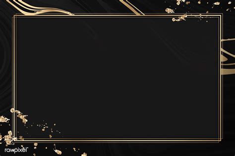 Black And Gold Powerpoint Template