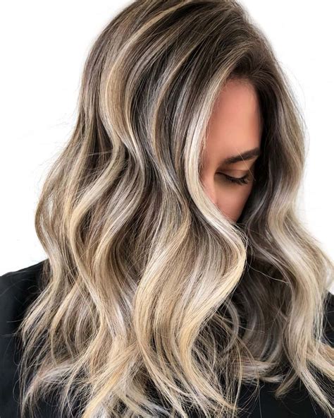 Blonde And Brown Highlights Chunky Reverasite