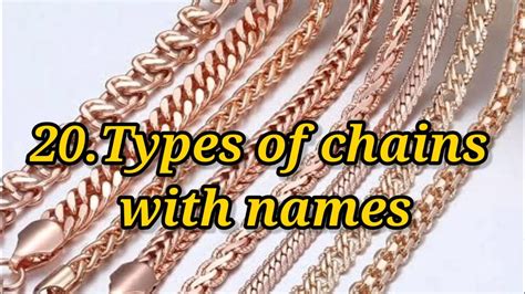 20 Types Of Chains With Names Different Types Of Chains With Names