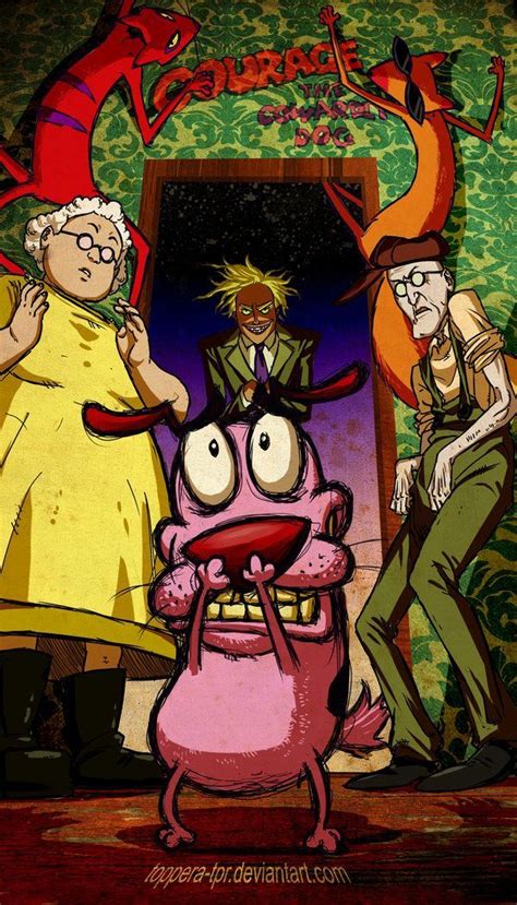 Courage The Cowardly Dog Cartoon Posters Cartoon Wallpaper Vintage